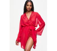 Ann Summers Ann Summers Red The Promising Chiffon Robe Red XS (EU 32-34)