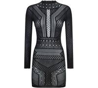 Ann Summers Ann Summers Robe Janelle ornée de bijoux Noir Medium (EU 40-42)