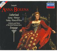 Anna Bolena Sutherland; Ramey; Hadley; Choeur & Orch. Du Welsh National Opera