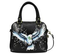 Anna by Anuschka, Sac organiseur avec double fermeture éclair pour femme, paix et amour, taille unique, Paix et Amour, Taille unique