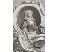 Anna de Saxe 1544-1577. Deuxième épouse de Guillaume Ier d'Orange. Après une œuvre d'Anthonis Mor. Poster imprimé par Ken Welsh (28 x 43 cm)