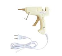 Anna Griffin Kit pistolet à colle avec tampon de travail en silicone et 12 bâtons de colle transparents - Pistolet adhésif électrique filaire pour bricolage, travaux manuels, réparations rapides