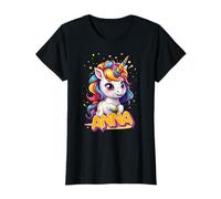 ANNA - Joli prénom de fille avec un licorne adorable T-Shirt