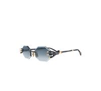 Anna Karin Karlsson - THE Claw & THE Nest Octagonal 2.0 Black Grey SUN Lunettes de soleil - Femme - Accessoires - Noir - Taille: ONE Size