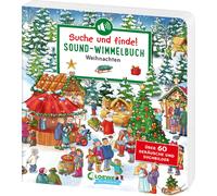 Anna Karina Bir Suche und finde Sound-Wimmelbuch - Weihnachten: Höre un (Poche)