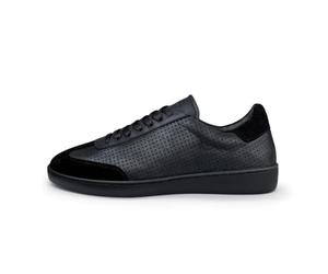 Anna Kern Suny 7430 Baskets de danse en cuir noir pour homme Largeur normale Semelle en polyuréthane sur toute la longueur Semelle intermédiaire amovible, Noir , 42 EU