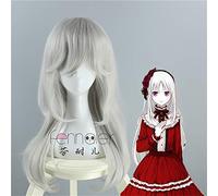 Anna Kushina Cosplay perruque K Anime k-project argent longue droite Costume jouer perruques pour la fête d'halloween