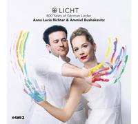 Ammiel Bushakevitz – Licht / 800 ans de Lied allemand – CD – Challenge