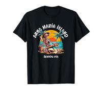 Anna Maria Island FL Squelette drôle dans Le Soleil Chaud T-Shirt