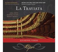 La Traviata Giuseppe Verdi (Compositeur), Anna Moffo (Soprano), Richard Tucker (Ténor), Robert Merrill (Baryton), Fernando Previtali (Chef d'orchestre), Orchestra del Teatro dell'Opera Di Roma (Interprète), Coro del Teatro dell'Opera Di Roma (Interprète) https://www.fnac.com/a12993586/Giuseppe-Verdi-La-Traviata-CD-album?oref=93df433f-3b79-33e1-a26b-14a8c7b6a017
