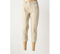 anna montana pantalons femme de couleur beige 46