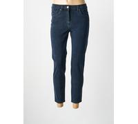 anna montana pantalons femme de couleur bleu