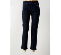 anna montana pantalons femme de couleur bleu