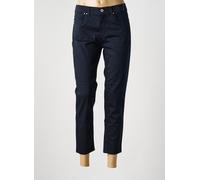 anna montana pantalons femme de couleur bleu