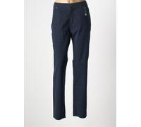 anna montana pantalons femme de couleur bleu 46