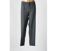 anna montana pantalons femme de couleur gris
