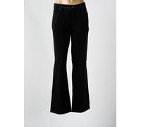 anna montana pantalons femme de couleur noir