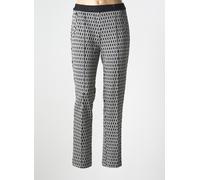 anna montana pantalons femme de couleur noir