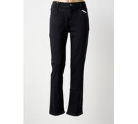 anna montana pantalons femme de couleur noir 42