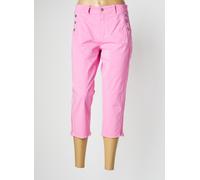 anna montana pantalons femme de couleur rose