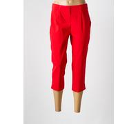anna montana pantalons femme de couleur rouge 40