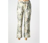 anna montana pantalons femme de couleur vert 38