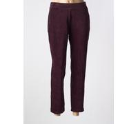 anna montana pantalons femme de couleur violet 40