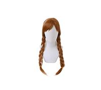 Anna tresses perruque Cosplay Costume résistant à la chaleur synthétique cheveux princesse perruque femmes adulte carnaval fête perruques