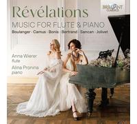 Anna Wierer Révélations: Music for Flute & Piano (CD) Album (Jewel Case)