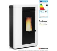 Poêle à granulés La Nordica Extraflame Annabella AD Evo 9 kW acier blanc