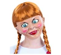 Annabelle Masque Adultes Halloween Effrayant Masque Hommes Femmes Déguisement