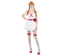 Annabelle Mini Costume Halloween Femmes Poupée sous Licence Déguisement Sexy