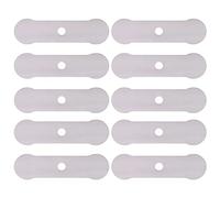 Annadue 10 Pièces Plaque de Soupape de Compresseur D'Air en Aluminium | Compresseur silencieux sans , surface lisse sans bavures, aluminium haute résistance, fonctionnement à faible bruit, pièces