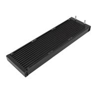 Annadue 12 Pipe Water Cooling for Computer | Échangeur de chaleur en aluminium, système de refroidissement liquide, épaisseur d\'ailette de 22 mm, tuyau souple de 6 à 7