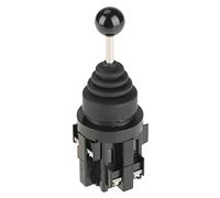 Annadue 1pc Momentary 4NO 4 Position Joystick Switch | Contrôle industriel, action momentanée, rappel par ressort, contacts 4NO, montage 30 mm, résistant à l\'