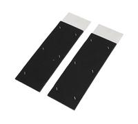 Annadue 2 Pack Atténuateur de Bruit de Gouttière pour Descentes de | Feuille d\'aluminium flexible, coton insonorisant, courbure réglable, suspension facile, évacuation de la pluie silencieuse.