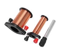 Annadue 2-Pack Bobine D'Induction Électromagnétique Enseignement de la | Ensemble de double solénoïde, léger et portable, fil de cuivre émaillé, démonstration de la loi de Lenz, aide à