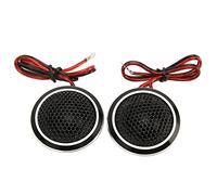 Annadue 2 Pièces 25mm Tweeters de Voiture pour Haut-parleurs Audio Véhicule | Construction compacte en aluminium, puissance de crête de 150 W, réponse de 80 Hz à 22 kHz, sensibilité de 91 dB, mise à