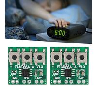 Annadue 2 Pièces 36 Puce Musicale Module DIY pour Sonnette Intelligente | Volume réglable, avec bouton de commande, sélection de 36 chansons, carillon de porte intelligent, accessoire de jouet