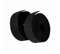 Annadue 2 Pièces Cyclisme Vélo de Route Guidon Grip Wrap Bande Bouchons de Barre Noir Blanc, Respirant Antidérapant Absorbant la Sueur Haute Résistance à la Traction pour les Longs Trajets (BLACK)