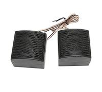Annadue 2 Pièces Tweeter Dôme 500W 4 Ohm pour Voiture | Haute sensibilité, sortie sonore 105 dB, fréquence 5-20 kHz, compact et léger, Plug and Play, ajustement universel.