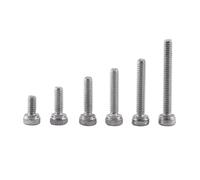 Annadue 250Pcs M2 Hex Socket Screw Nut Set (A: Cap head) | Tailles assorties, montage encastré, fixations industrielles, réparation de bricolage