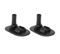 Annadue 2PCS Base de Tente pour Bateau Gonflable Rotation à 180 Degrés | Support d\'auvent en PVC, rotatif à 180 degrés, raccord universel pour Kayak, Installation facile, accessoire de motomarine