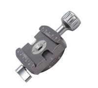 Annadue 360 Trécheur Panoramique, Pince à Libération Rapide avec Niveau de Bulle, Têtes de Balle de Caméra en Alliage en Aluminium pour Photographie, Plaque de Base Compatible ARCA