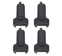 Annadue 4 PCS Radio Transporter de Ceinture Holster, Matériau ABS sécurisé avec Conception Légère, pour RT 10 KD C1 LT 316 TD M8 RT22 X6 ZS B1 NK U1 R1 Radios à Double Voie