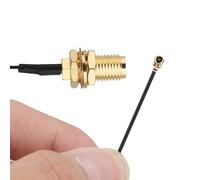 Annadue 4PCS M.2 NGFF WiFi Pigtail Câble | vers RP SMA, noyau en cuivre, longueur 34 cm, double bande 2,4G 5G, adaptateur d\'antenne externe