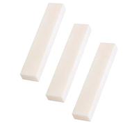 Annadue 5 Pièces Ébauche Sillet de Guitare en Os, 52x6x10mm, pour Guitare