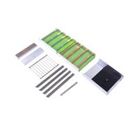 Annadue 50 Pouces Pliant Or Sluice Box Alliage Aluminium Minier | Équipement de prospection portable, assemblage rapide, évacuation des flux, outil de récupération léger, compatible avec