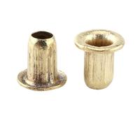 Annadue 700 Pièces Œillets de Filetage pour Cadre de Ruche | Petits raccords métalliques, empêche la coupe de fil, Protection du cadre en bois, Inserts de câblage croisé, accessoires