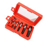 Annadue 8 Pièces Extracteur de Vis Boulon Outil de Retrait pour Perceuse | Acier au Chrome Vanadium, filetages larges et profonds, robustesse antirouille, utilisation avec perceuse électrique,